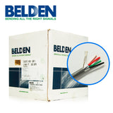 Bobina de Cable Belden 4x18 AWG Blindado 5302FE 305 Metros Gris 5302FE 0081000 - SILYMX