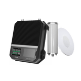 KIT Amplificador de señal celular 4G LTE, 3G y VOZ. Especial para cubrir áreas de hasta 4300 Metros Cuadrados por ser de grado comercial e industrial. Soporta múltiples operadores, tecnologías y usuarios. - SILYMX