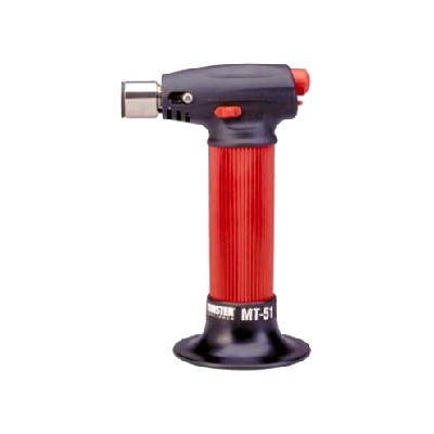 Micro Antorcha MASTER MT-51 de Gas Butano, auto-ignición, flama ajustable. - SILYMX