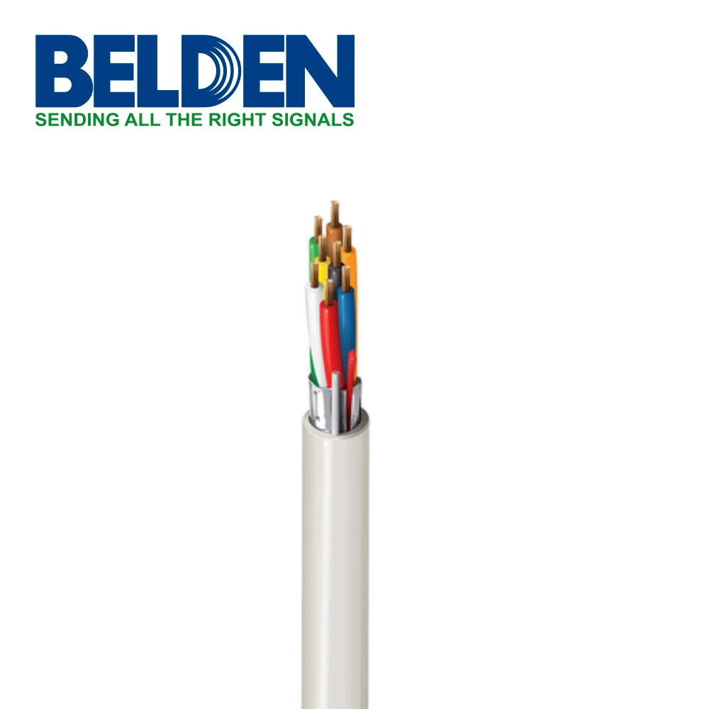 Bobina de Cable Belden 8x22 AWG Blindado Audio 305 Metros Gris 5506FE 0081000