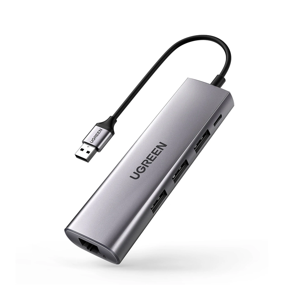 Concentrador USB3.0 con RJ45 Gigabit Ethernet - SILYMX