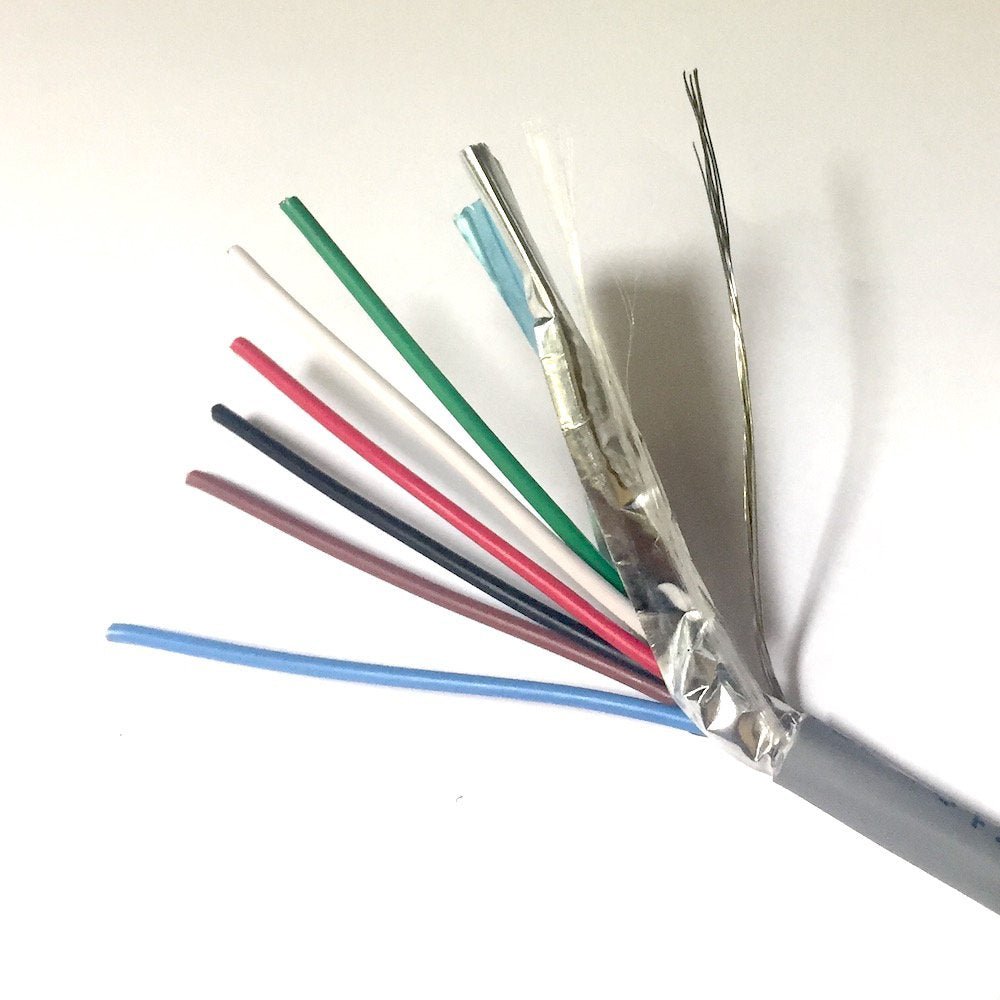 Bobina de Cable Belden 6x18 AWG Blindado de Audio 305 Metros Gris 5304FE 0081000 - SILYMX