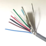 Bobina de Cable Belden 6x18 AWG Blindado de Audio 305 Metros Gris 5304FE 0081000 - SILYMX