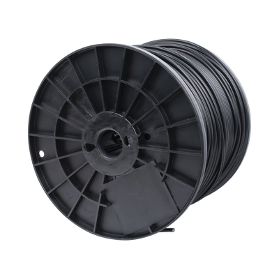 Bobina de 1000 ft ( 305 m ) Cat5e con gel para exterior, color Negro, para aplicaciones en sistemas de redes de datos y cableado estructurado.Uso intemperie - SILYMX