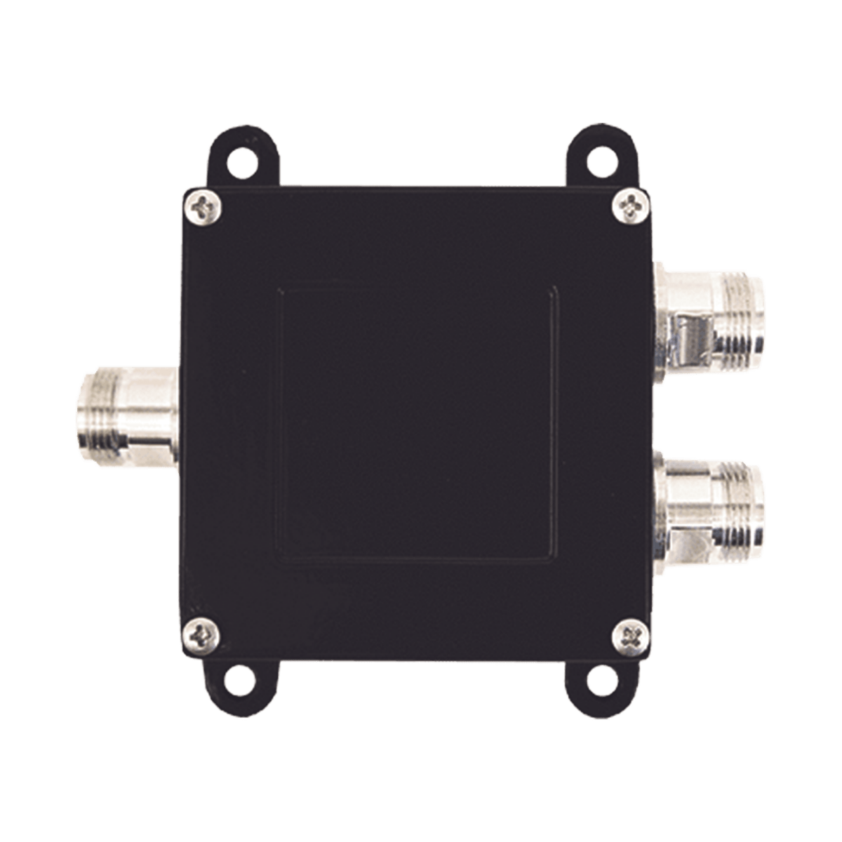 Separador TAP -7 dB con rango de frecuencia de 700 a 2500 MHz. Ideal para separar las antenas a diferentes longitudes de cable coaxial. 50 Ohm. Conectores N Hembra. - SILYMX