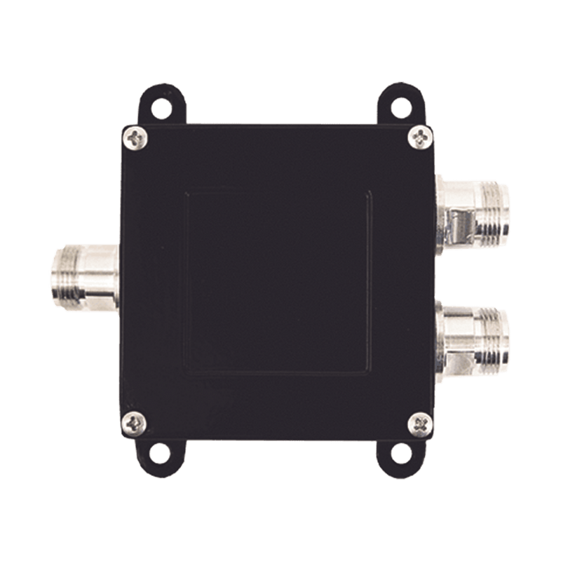 Separador TAP -7 dB con rango de frecuencia de 700 a 2500 MHz. Ideal para separar las antenas a diferentes longitudes de cable coaxial. 50 Ohm. Conectores N Hembra. - SILYMX