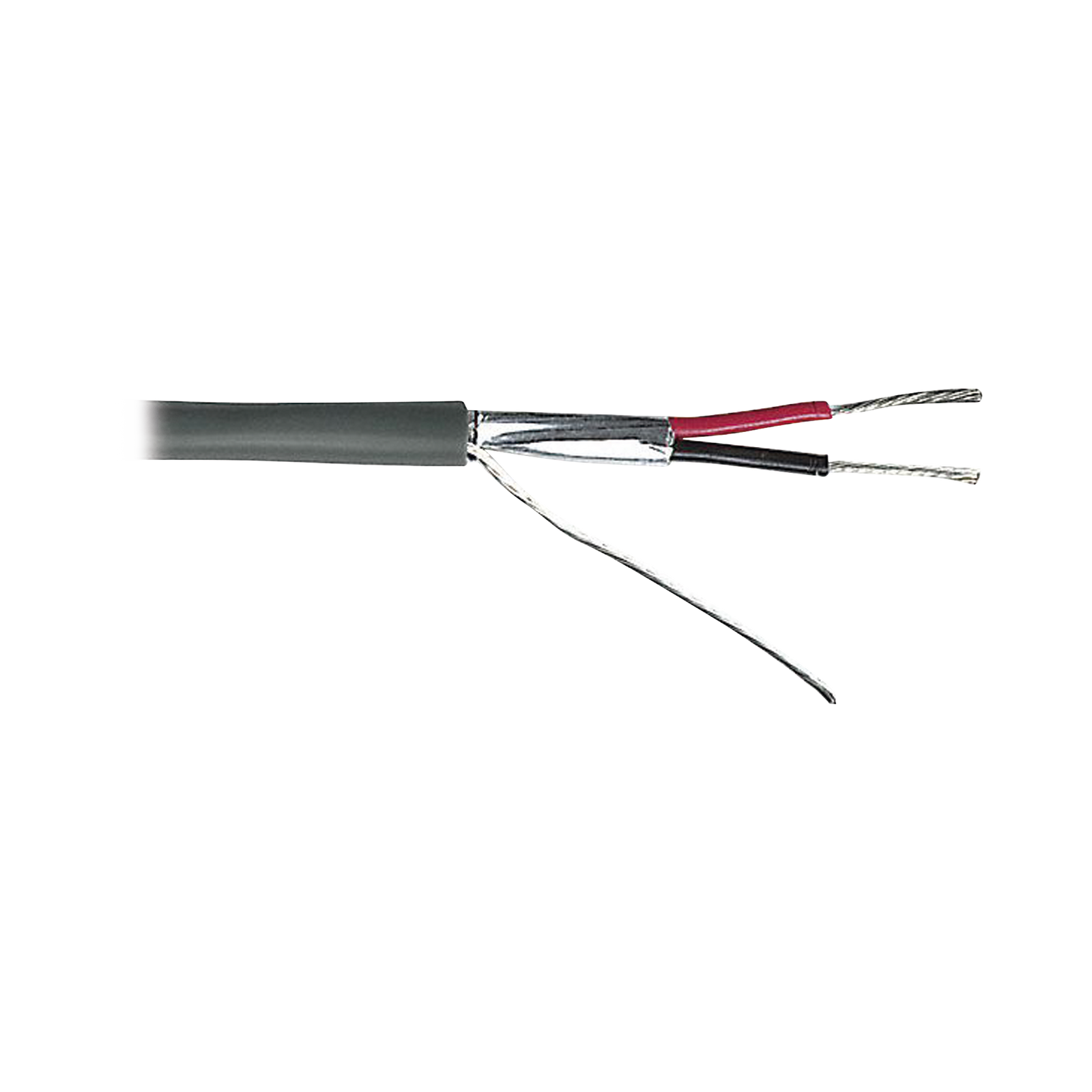 Bobina de cable Viakon 2x18 AWG Blindado Gris 305 Metros 9222 - SILYMX