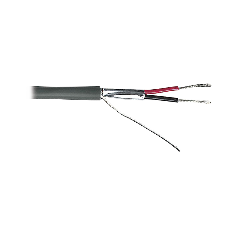 Bobina de cable Viakon 2x18 AWG Blindado Gris 305 Metros 9222 - SILYMX