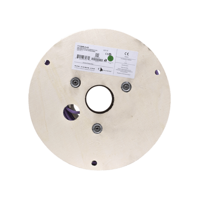 Bobina de Cable Blindado F/UTP de 4 Pares, Z-MAX, Cat6A, Soporte de Aplicaciones 10GBase-T, LS0H (Libre de Gases Toxicos), Color Violeta, 305m - SILYMX