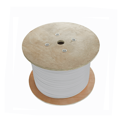 Bobina de Cable Blindado F/UTP de 4 Pares, Z-MAX, Cat6A, Soporte de Aplicaciones 10GBase-T, CM, Color Blanco, 305m - SILYMX