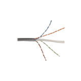 Bobina de Cable UTP Reelex, de 4 pares, Desempeño Cat6, LS0H (Bajo humo, cero halógenos), Color Gris, 24 AWG, 305m - SILYMX