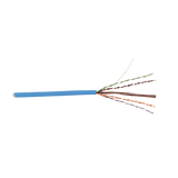 Bobina de Cable UTP Reelex de 4 pares Desempeño Cat6 LS0H (Bajo humo cero halógenos) Color Azul 24 AWG 305m - SILYMX