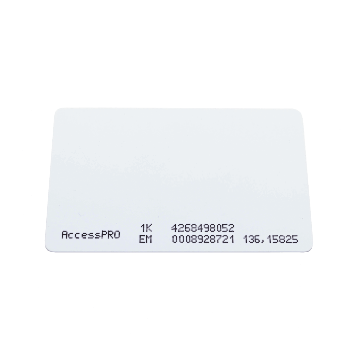 Tarjeta Dual / Proximidad 125 KhZ (tipo EM)+ MIFARE 13.56 Mhz 1Kb ACCES-COMBI-CARD - SILYMX