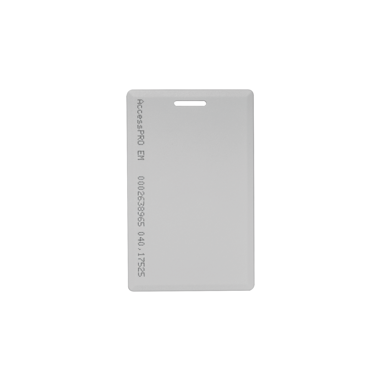 Tarjeta Proximidad Gruesa 125 Khz (tipo EM) con perforación - SILYMX