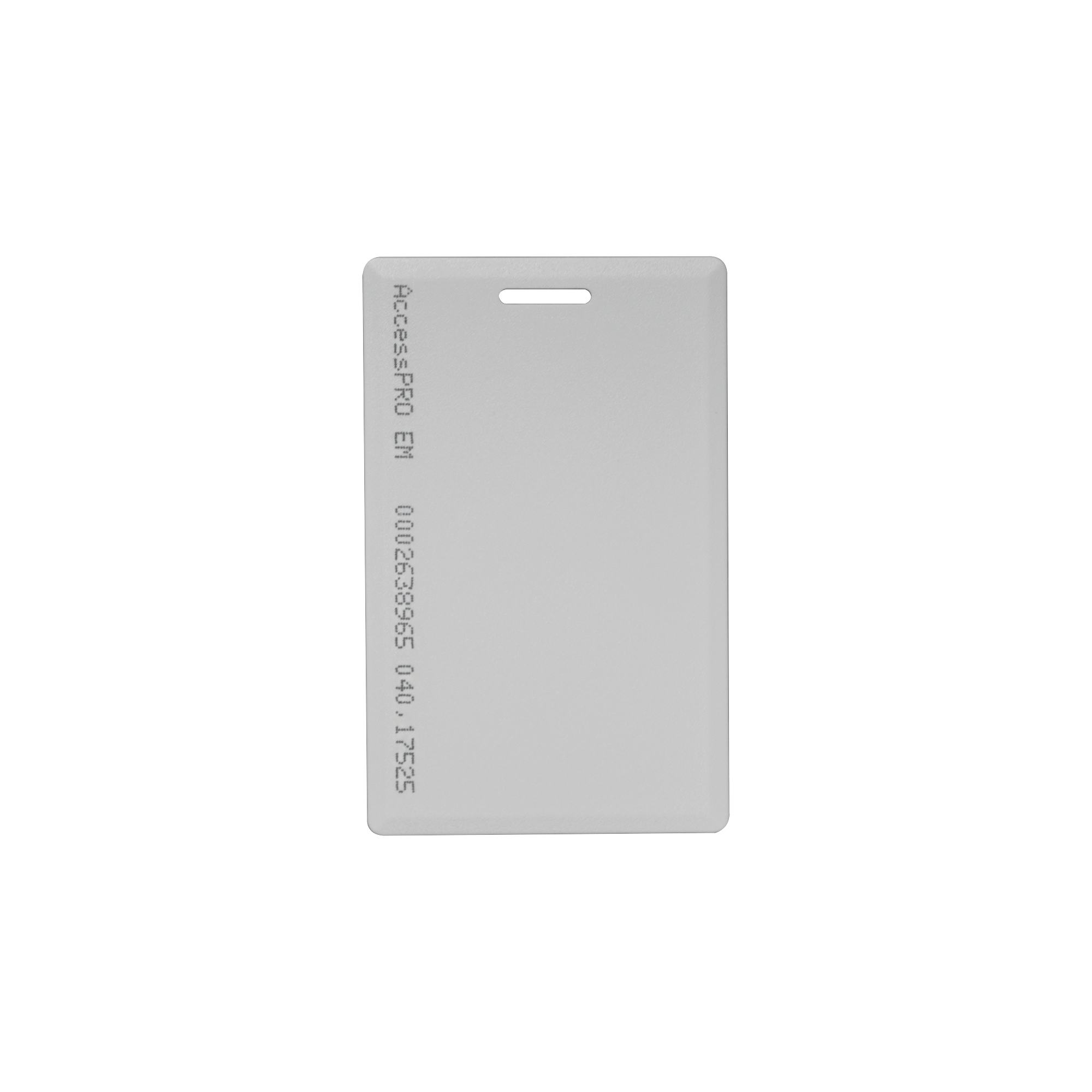 Tarjeta Proximidad Gruesa 125 Khz (tipo EM) con perforación - SILYMX