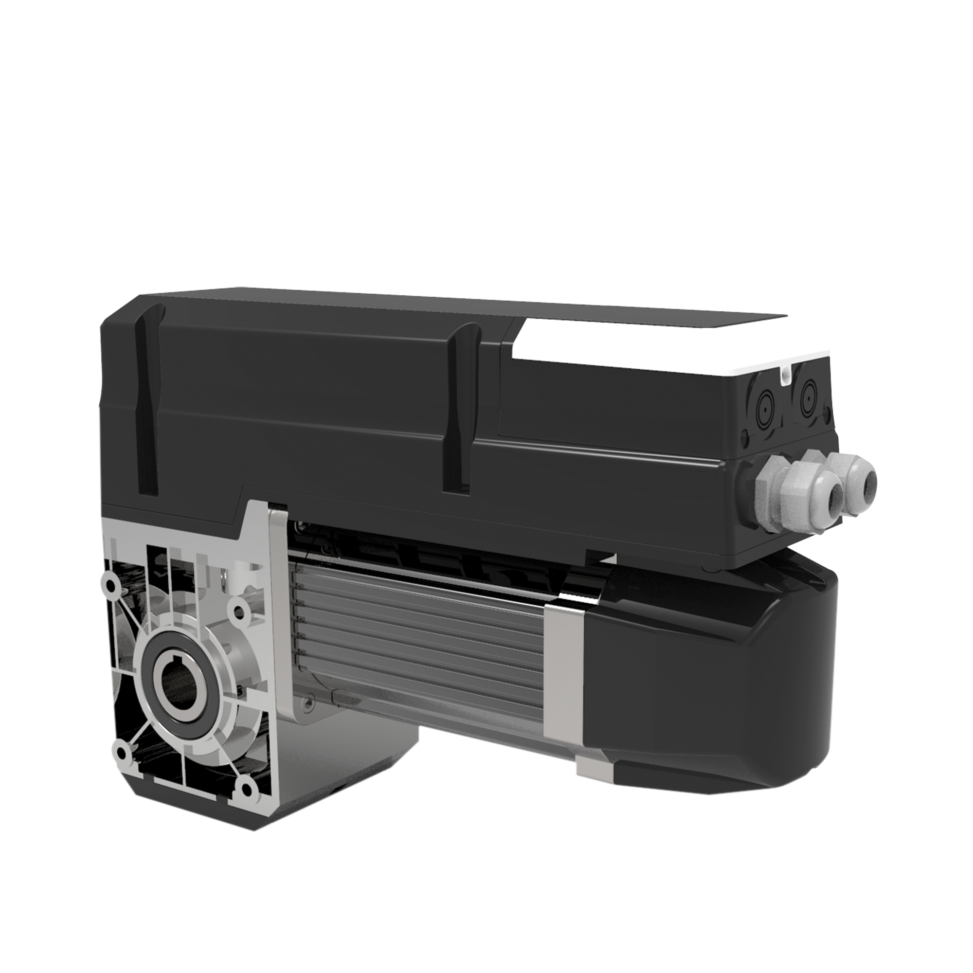Motor para puertas de garage Enrollables Seccionales 1HP Silencioso Estético Fuerte Iluminación LED Torque 50Nm 286 Kg ACCESS-50 - SILYMX