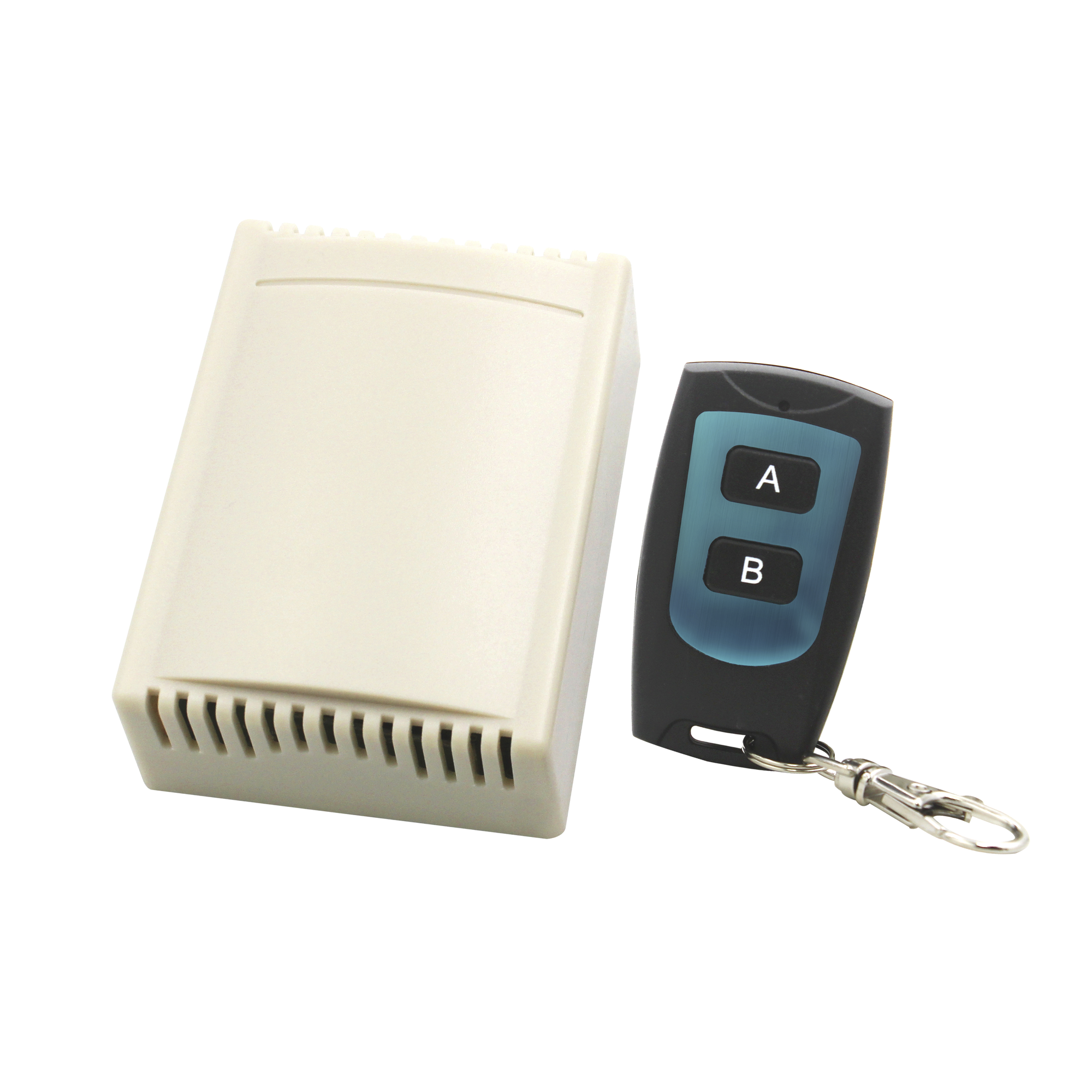 Receptor de 2 canales con control remoto abre puertas garage multimarca Merik / Soporta 40 transmisores ACCESS8072P - SILYMX