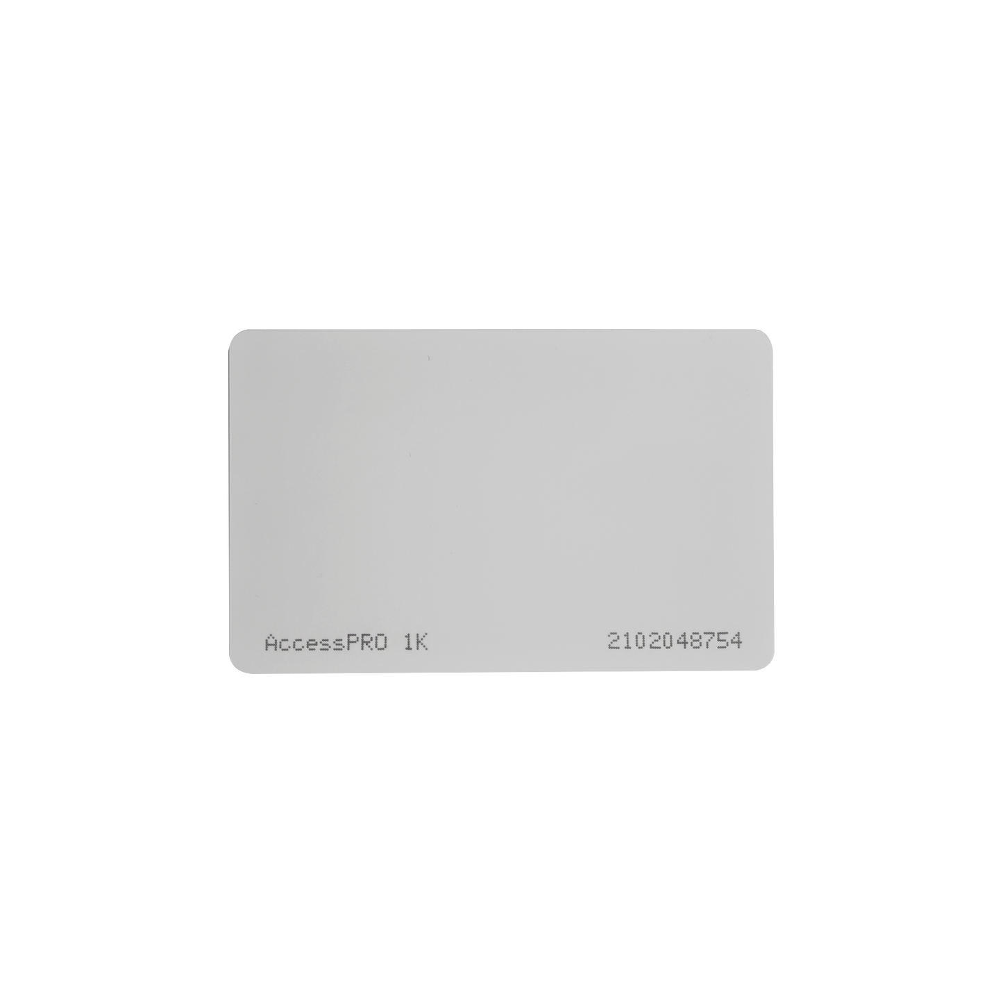 Tarjeta control de acceso MIFARE Classic Tipo ISO Card Memoria 1Kb Imprimible Frecuencia 13.56 Mhz formato CR80 ACCESS-CARD-M1K - SILYMX