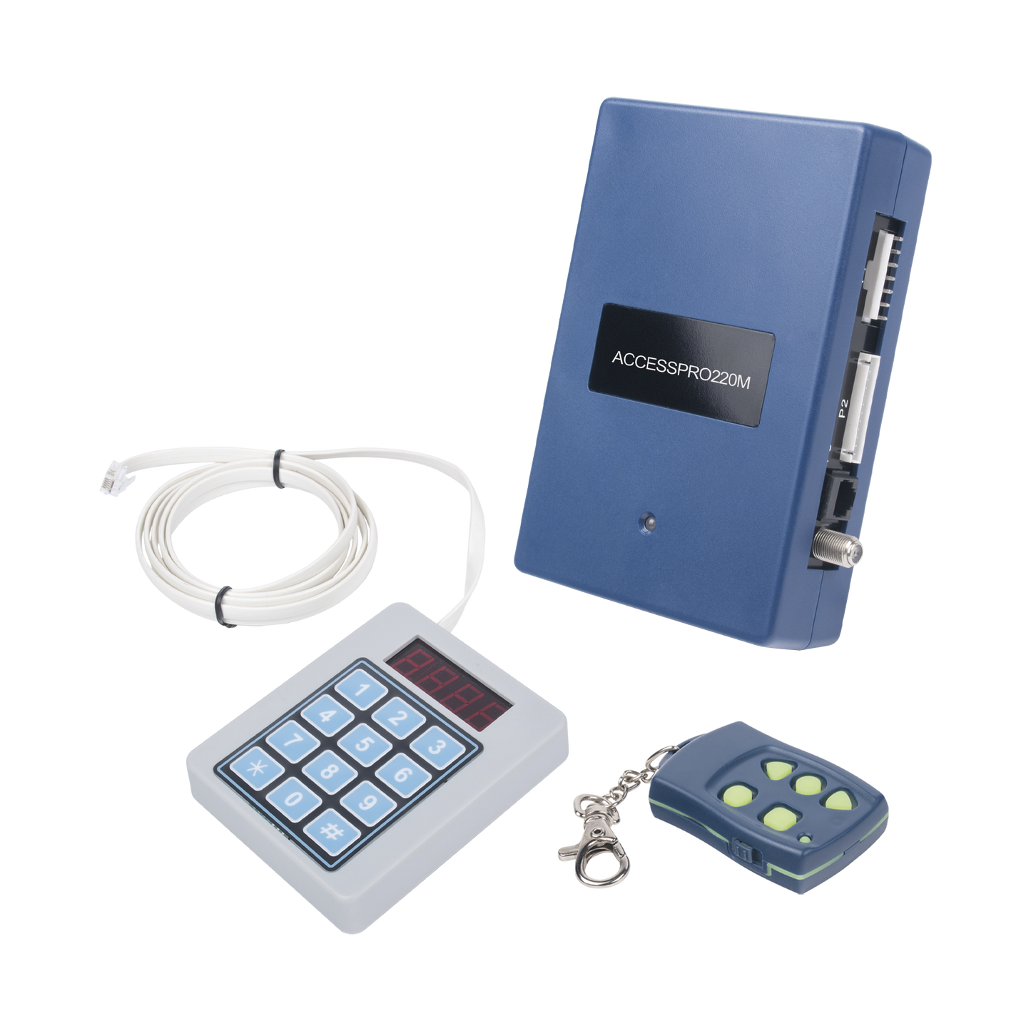 Receptor Inalambrico Universal, Mando a Distancia, Controles Administrables, Hasta 1600 usuarios, compatible con Barreras y Motores de puertas - SILYMX