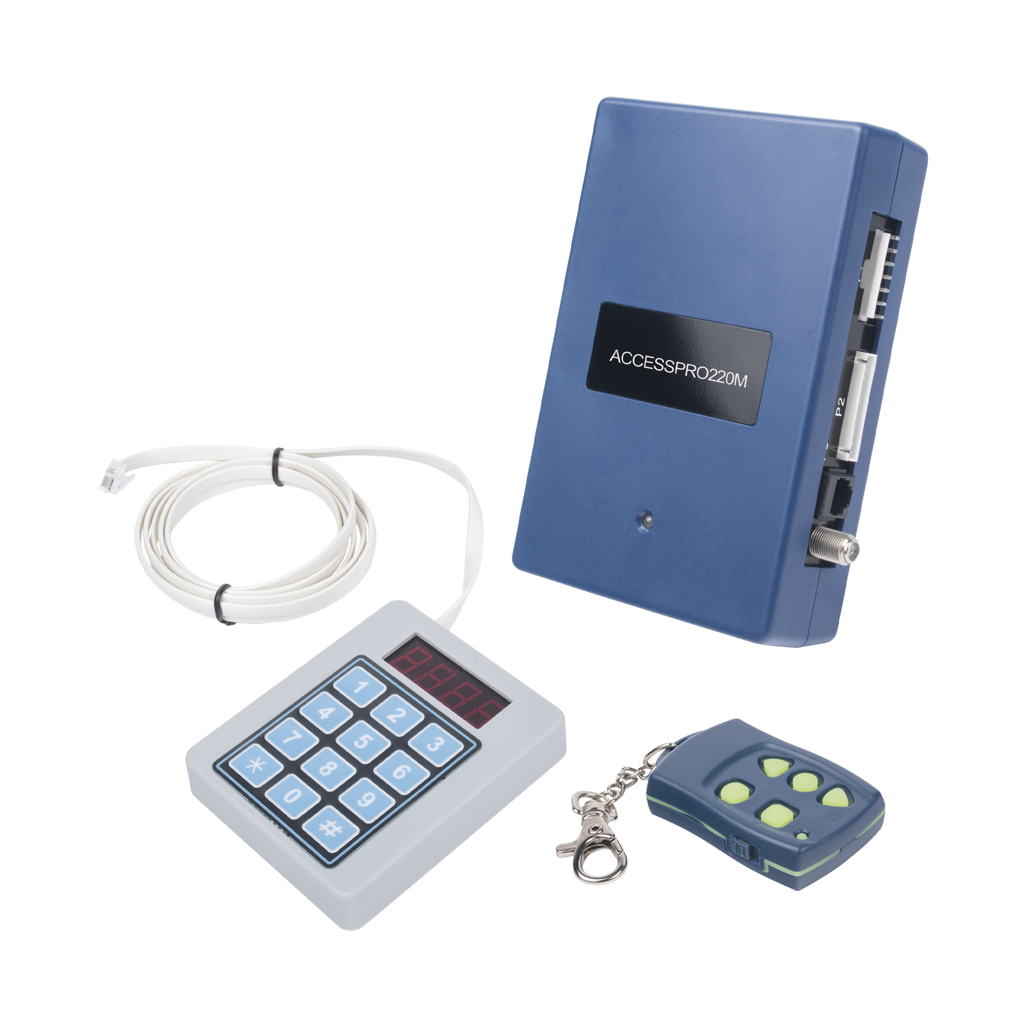 Receptor Inalambrico Universal, Mando a Distancia, Controles Administrables, Hasta 1600 usuarios, compatible con Barreras y Motores de puertas - SILYMX