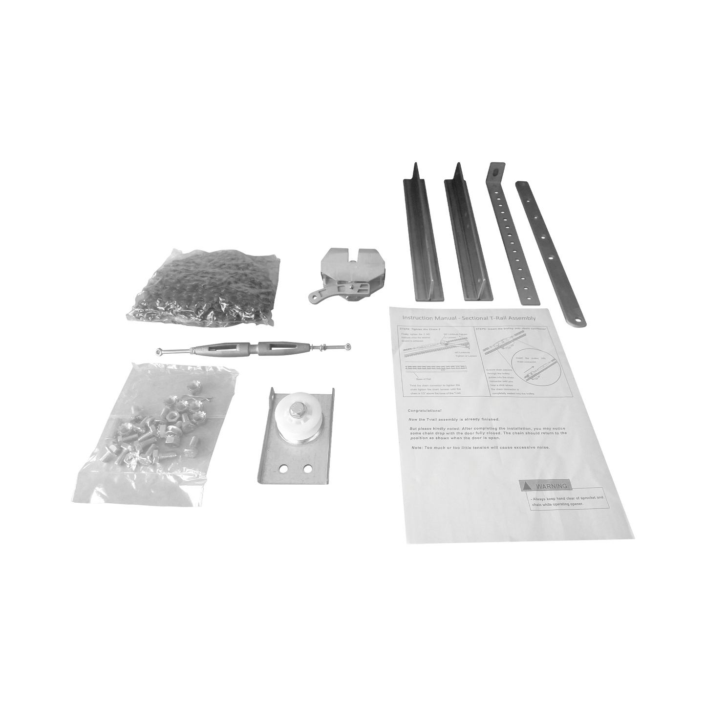 Riel tipo T / Compatible con motor ACCESSFORCE y FS1000SPEED. - SILYMX