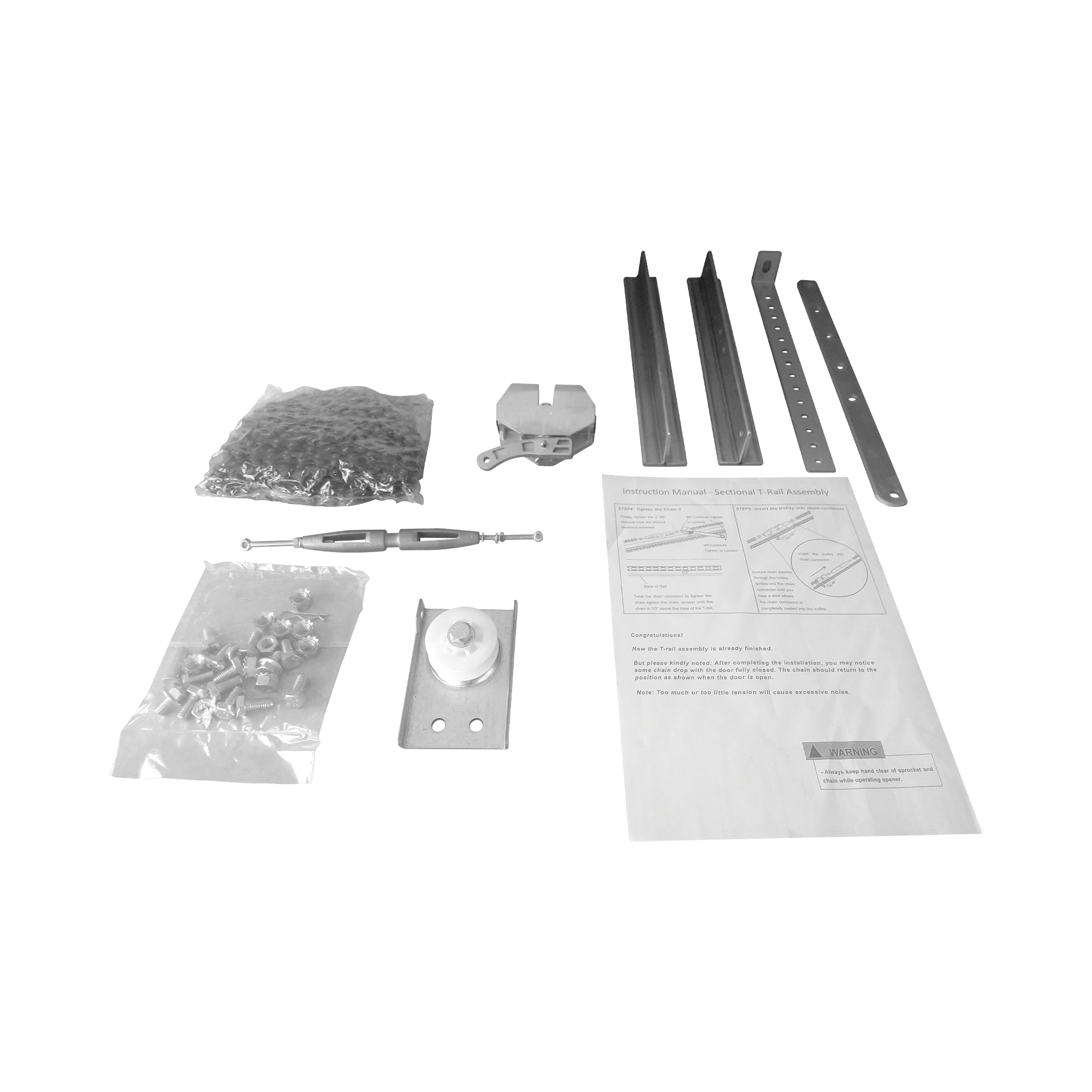 Riel tipo T / Compatible con motor ACCESSFORCE y FS1000SPEED. - SILYMX