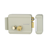 Cerradura Eléctrica con botón de salida Incluye Llave Exterior Derecha ACCESSRIMB - SILYMX