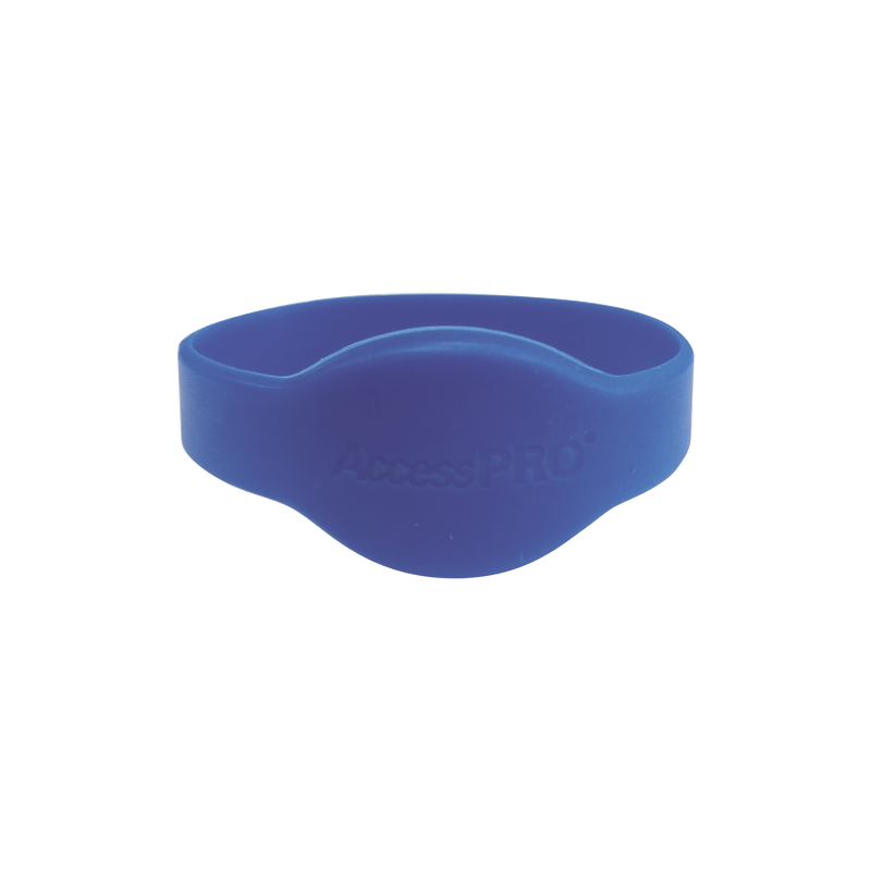 Brazalete de PROXIMIDAD 125 Khz (TIPO EM), 65 mm de Diametro, color azul - SILYMX