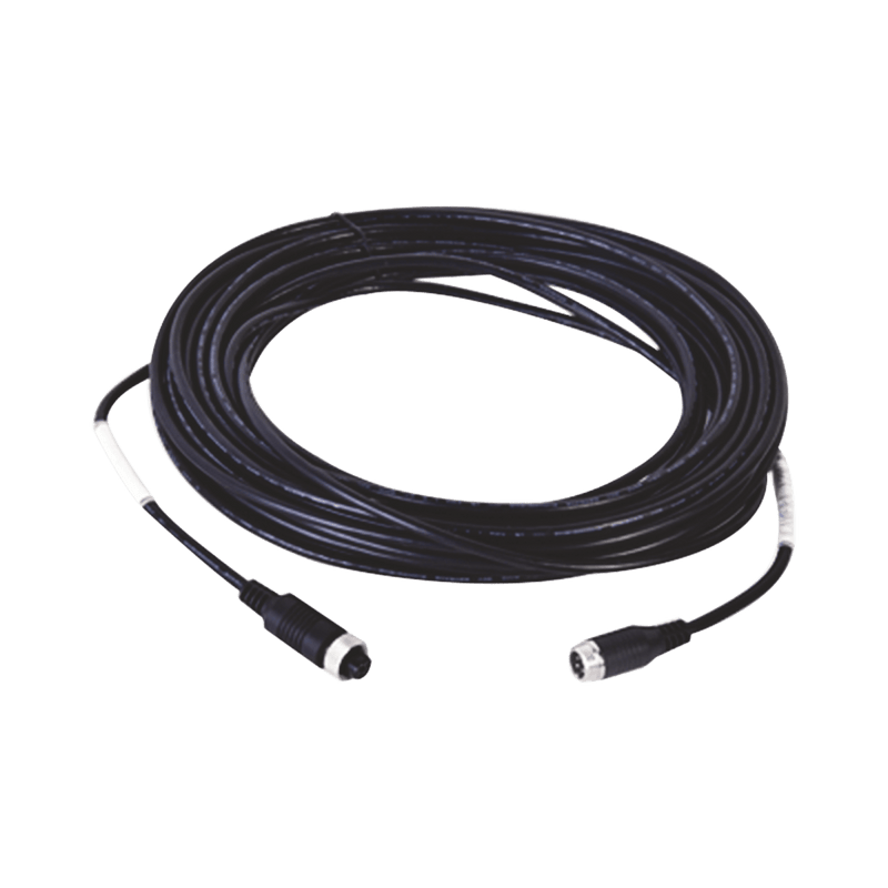 Cable Extensor de Vídeo y Audio de 14 Metros / Conector Tipo Aviación / Compatible con Cámara TURBO Móvil HIKVISION - SILYMX