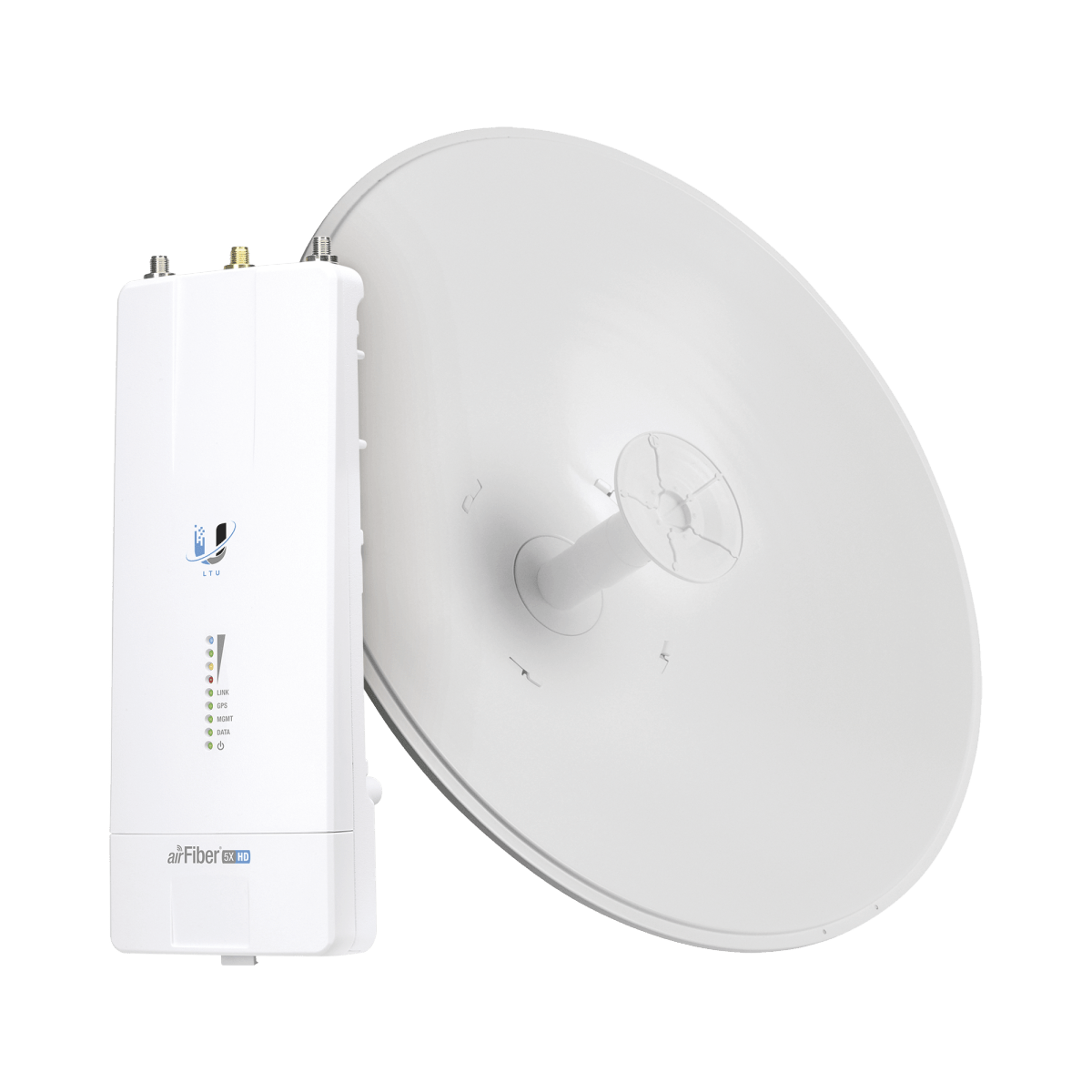 Airfiber Kit AF5X-HD con Antena Fiber 30 dBi Slam-45 - SILYMX