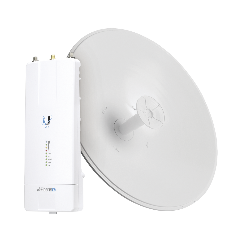 Airfiber Kit AF5X-HD con Antena Fiber 30 dBi Slam-45 - SILYMX