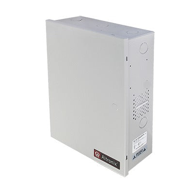 Fuente de 12 Vcd @ 10 A con 8 entradas de control a 8 salidas; Aplicación para Control de Acceso, Alarmas, y Detección de Incendio, Con capacidad de batería de respaldo, Requiere baterías. - SILYMX
