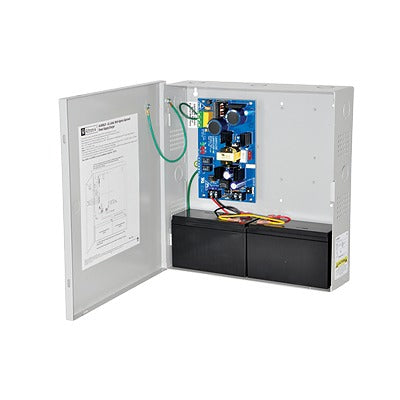 Fuente de 12 Vcd @ 4 A ó 24 Vcd @ 3A / 1 salida / Con capacidad de baterías de respaldo / Requieren baterías - SILYMX