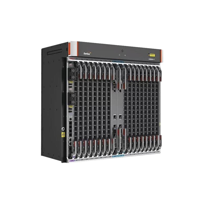 OLT Carrier Class Modular GPON, 16 Ranuras de Servicio, 1 Tarjeta de Servicio, crecimiento hasta 256 puertos GPON o 128 XGPON - SILYMX