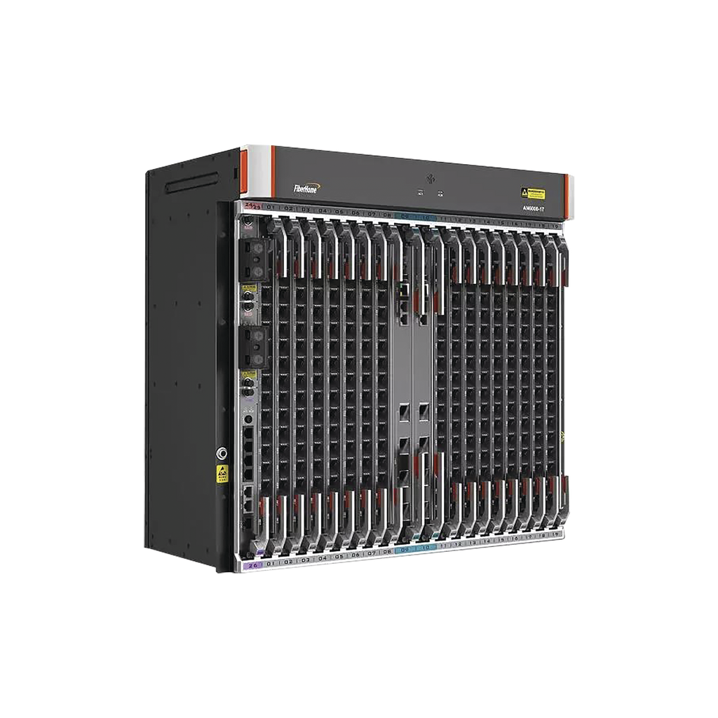 OLT Carrier Class Modular GPON, 16 Ranuras de Servicio, 1 Tarjeta de Servicio, crecimiento hasta 256 puertos GPON o 128 XGPON - SILYMX