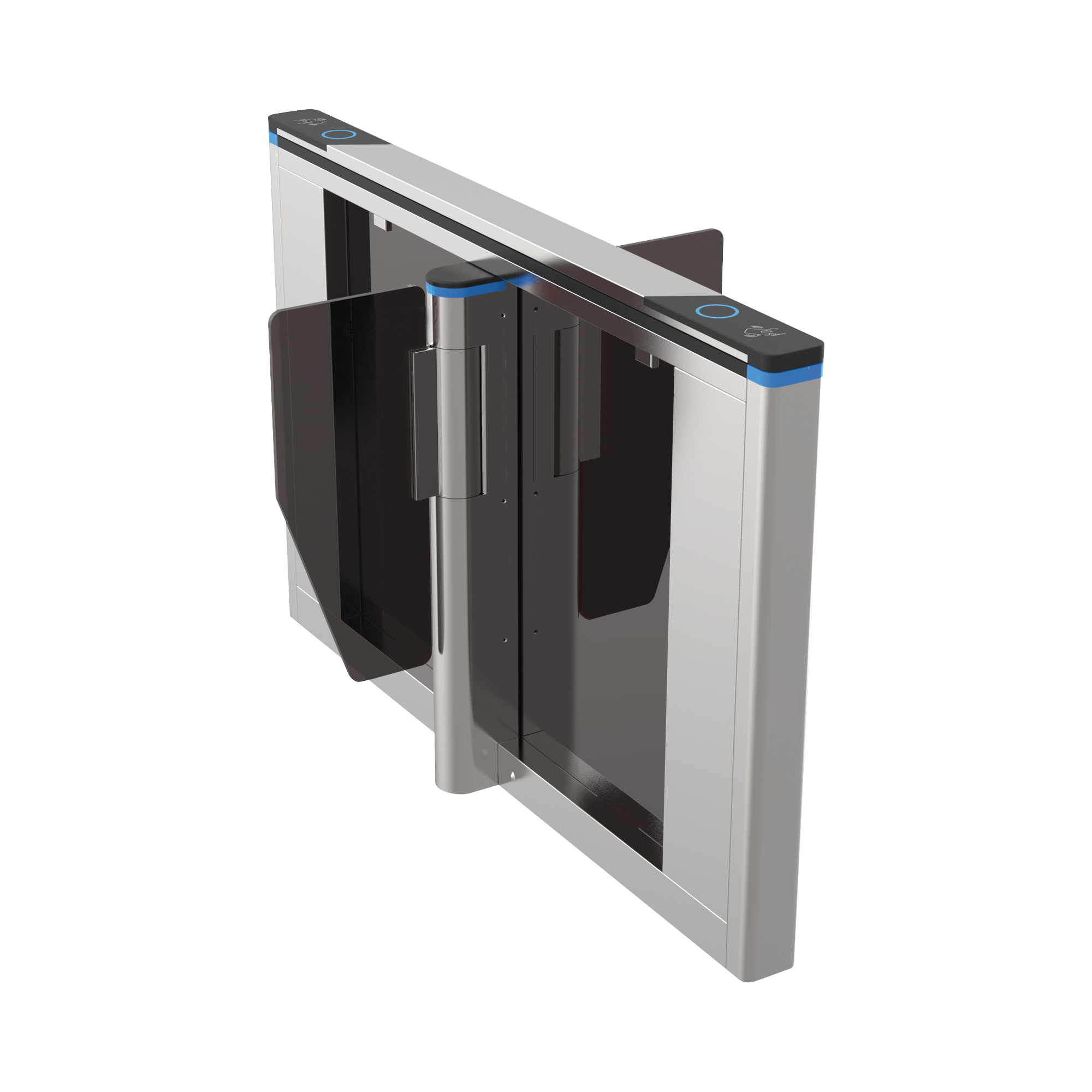 Gabinete de expansion para Torniquete Óptico Bidireccional / El Más Estético / Hojas de Acrilico / 5,000,000 de Ciclos - SILYMX