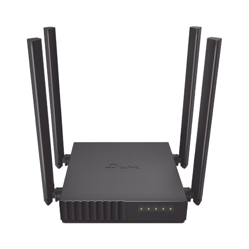 Router Inalámbrico doble banda AC, 2.4 GHz y 5 GHz Hasta 1200 Mbps, 4 antenas externas omnidireccional, 4 Puertos LAN 10/100 Mbps, 1 Puerto WAN 10/100 Mbps, Versión 6 - SILYMX