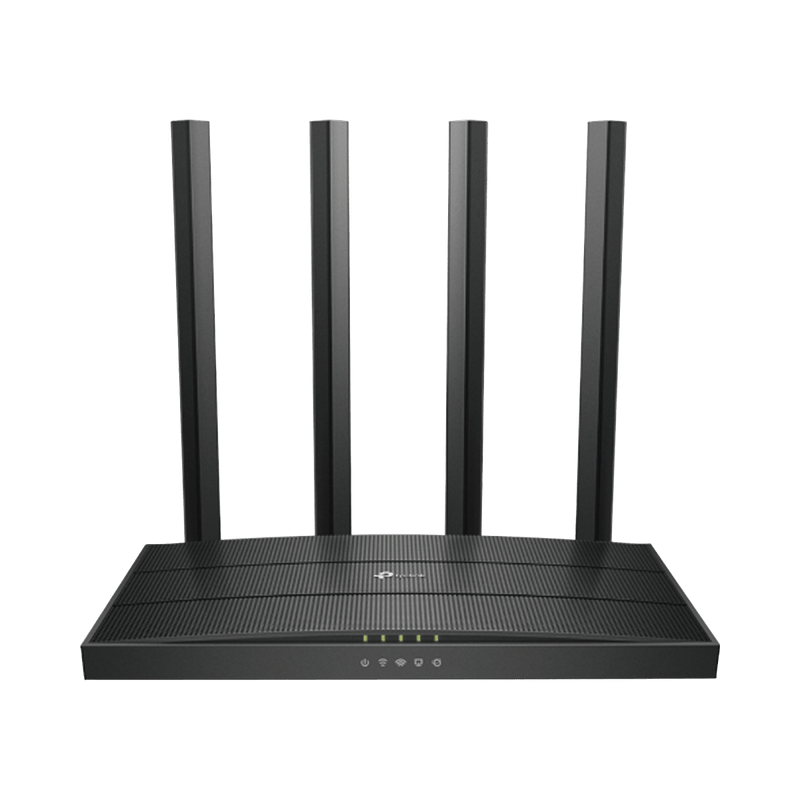 Router inalámbrico AC Wave 2 1900 doble banda 1 puerto WAN 10/100/1000 Mbps y 4 puertos LAN 10/100/1000 Mbps, MIMO 3X3, Beamforming - SILYMX