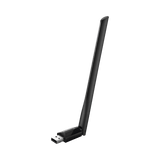 Adaptador USB inalámbrico doble banda AC 600 Mbps, antena de alta ganancia. - SILYMX