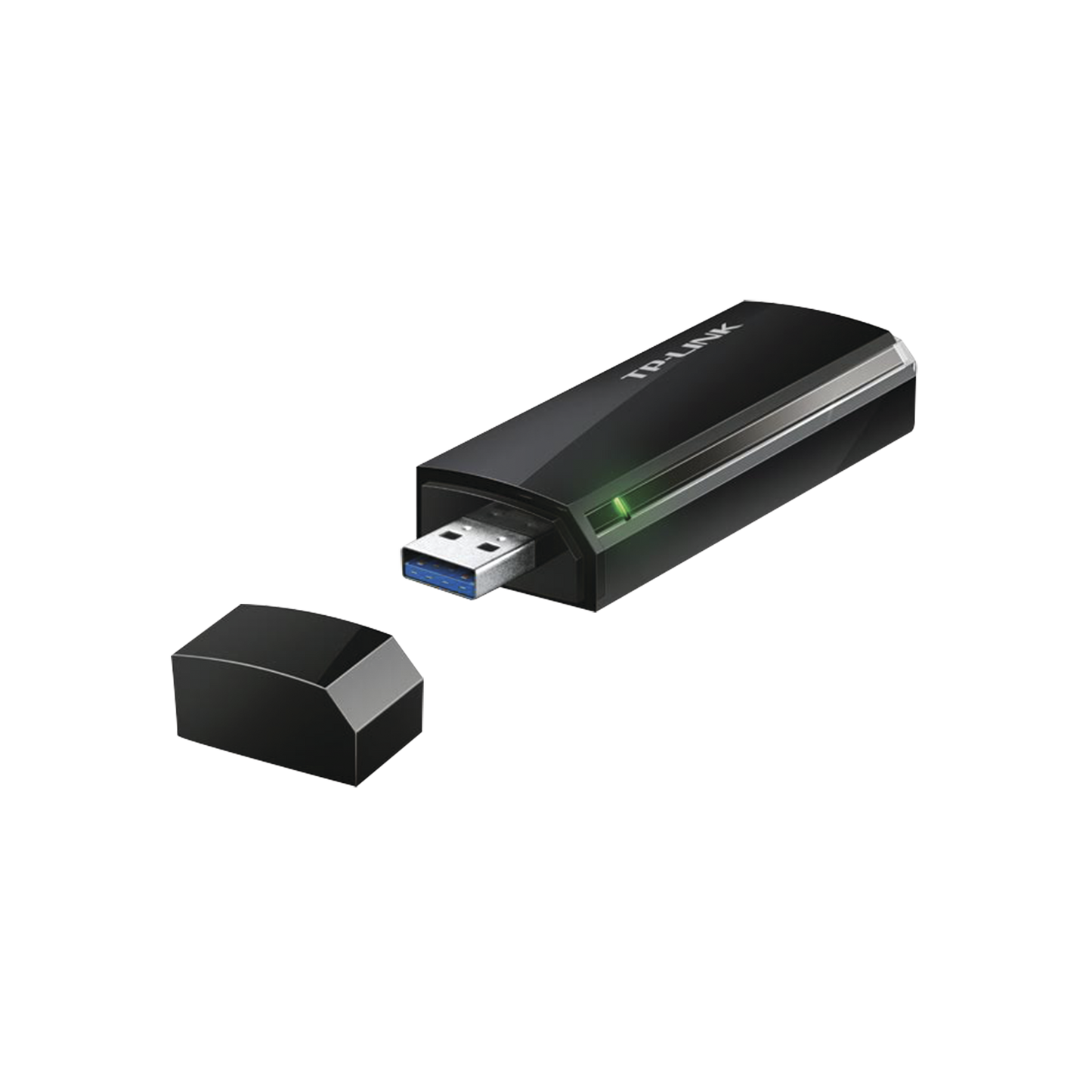 Adaptador USB inalámbrico doble banda AC 1200 Mbps - SILYMX
