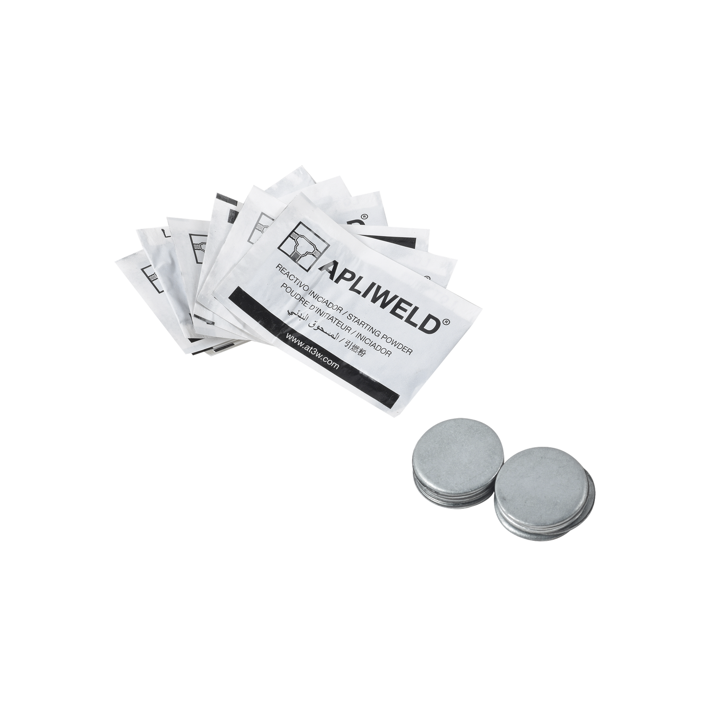 Compuesto Iniciador de Soldadura Exotérmica. Proceso Manual con Chispero. 10 pzas. - SILYMX