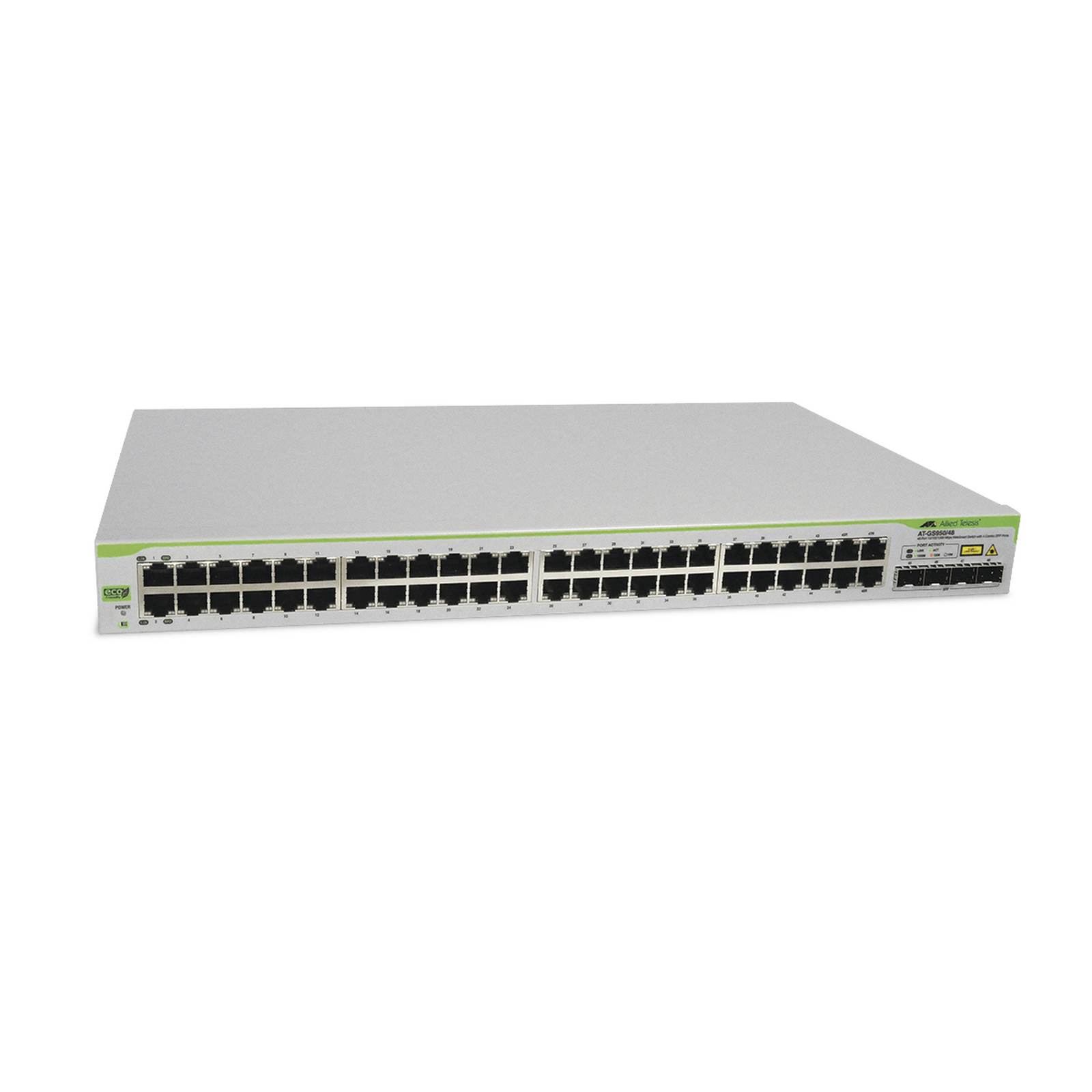 Switch Gigabit WebSmart de 48 puertos 10/100/1000 Mbps (4 x Combo) + 4 puertos gigabit SFP Combo - SILYMX