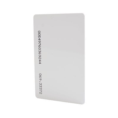 Tarjeta de Proximidad Estándar ISO Card 125 KHz 26 Bits (delgada). De las más alta calidad para Impresión ATR-11