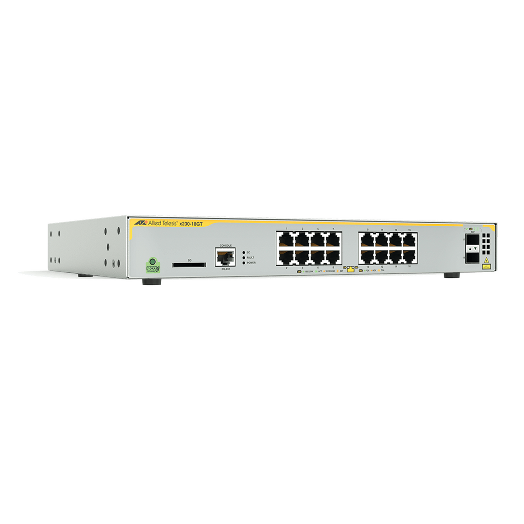 Switch Administrable Capa 3, 16 puertos 10/100/1000 Mbps + 2 puertos SFP Gigabit - SILYMX