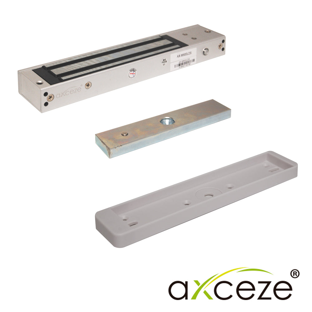 Chapa Magnetica Axceze Modelo Ax-m620lds Con Sensor De Puerta Fuerza De 600 Libras - SILYMX