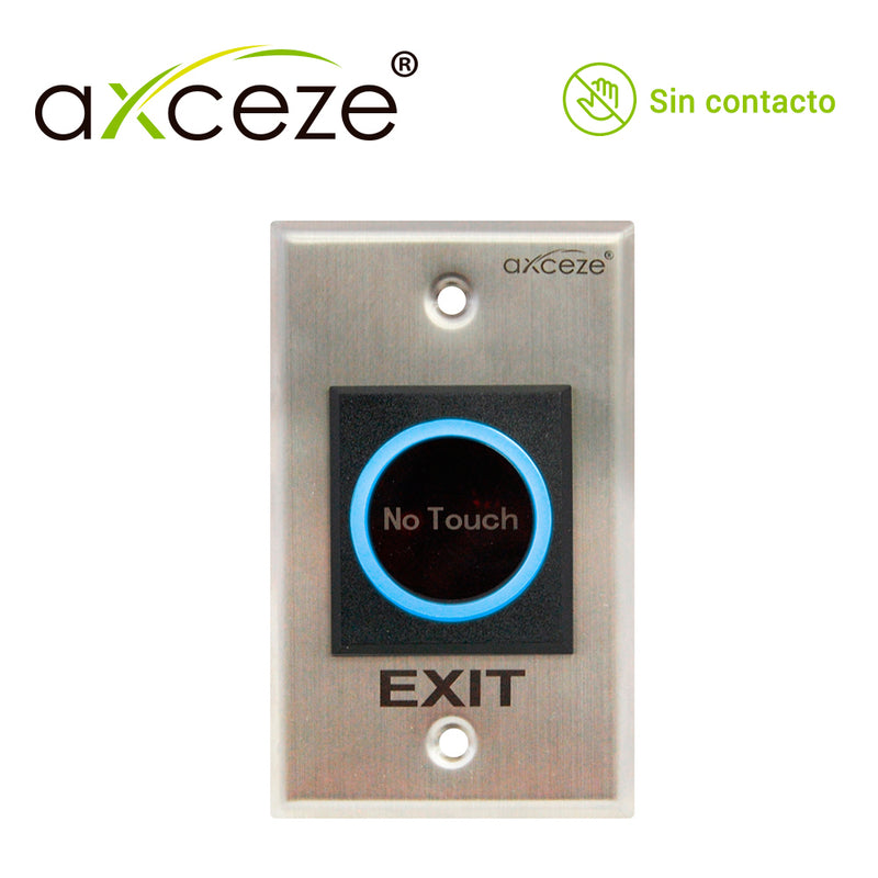 Boton Sin Contacto No-touch Ax-touch1 Relay Integrado Botón De Activación Inmediata Con Led - SILYMX