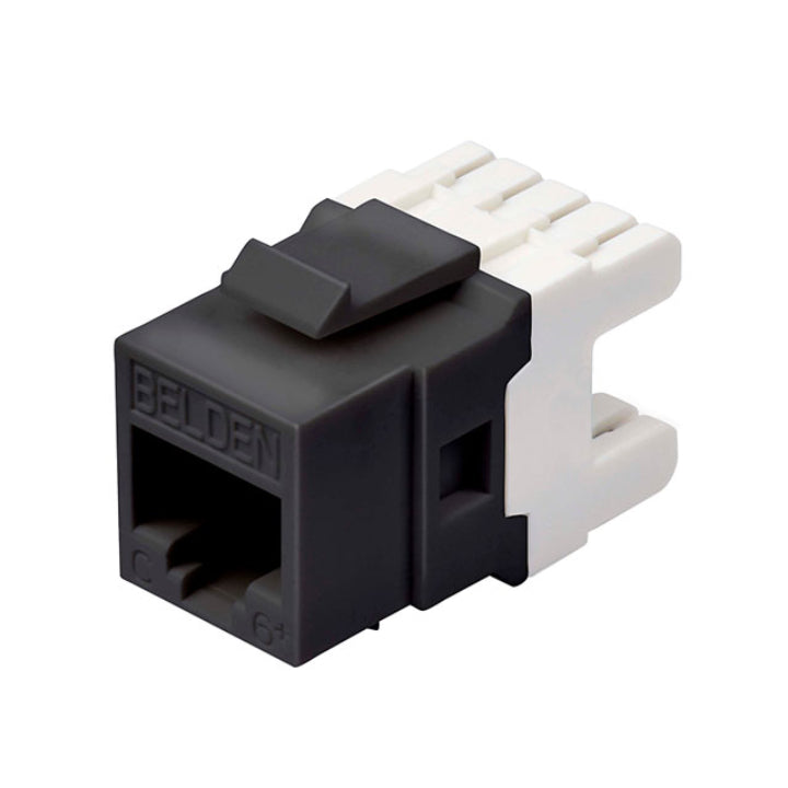 Módulo Jack Rj45 Tipo Keyconnect Con Terminación Mediaflex Categoría 6 22 A 26 Awg Negro Ax101321 Belden - SILYMX