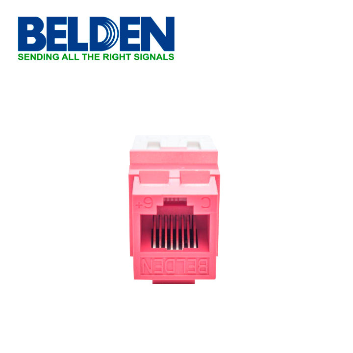 Belden Jack Categoría 6+ Rj-45 Rojo Ax101323 Belden