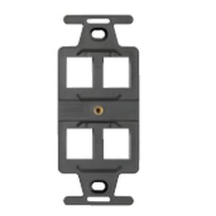 Adaptador FacePlate Keyconnect Negro - SILYMX