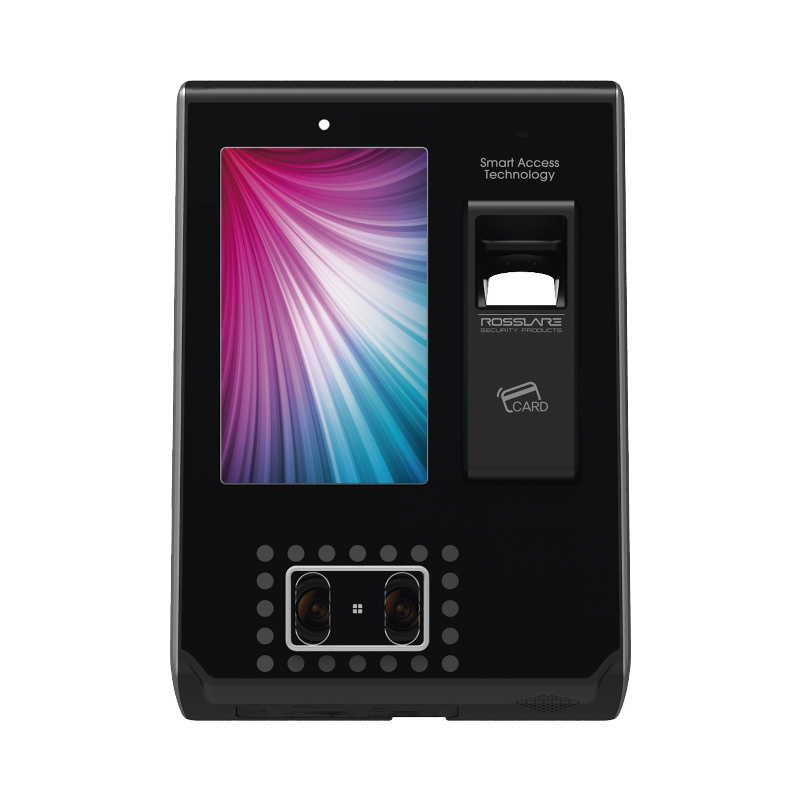 Lector biometrico de Huella y reconocimiento Facial con lector de PROX (125Khz) y Mifare (13.56 Mhz) - SILYMX